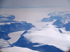 04A Jagged Snow Covered Coastline Of Baffin Island On The Flight From Iqaluit To Pond Inlet Baffin Island Nunavut Canada For Floe Edge Adventure